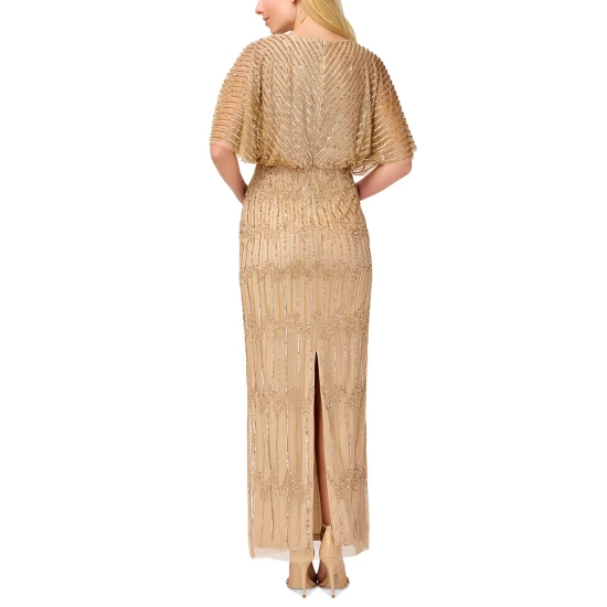 Cheap π₯° Adrianna Papell Rhinestone High-Low π Dress Rose π