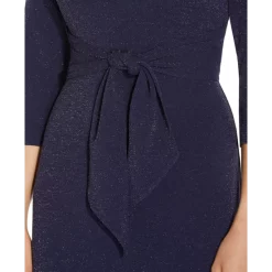 Coupon 𧨠Adrianna Papell π© Women's Embellished Flutter-Sleeve Blouson π Dress Rose Quartz π―