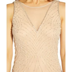 Best Sale ✨ Adrianna Papell One-Shoulder Side-Drape Cascade Matte Jersey Gown Royal Saphire 👏