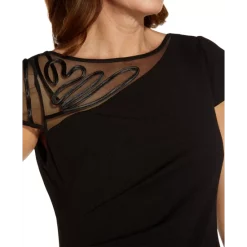 Top 10 🌟 Adrianna Papell 👩 Women's Jacquard High-Low Halter 👗 Dress Royal Dusty Blue ✨