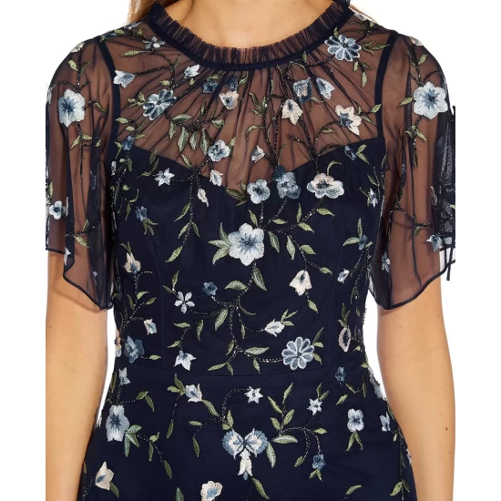 Best Sale β Adrianna Papell π© Women's Jersey Tuxedo Sheath π Dress Black β