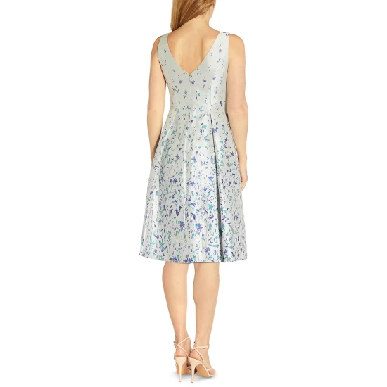 Top 10 π Adrianna Papell Beaded Evening Gown Light Navy π