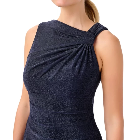 Discount βοΈ Adrianna Papell Embroidered A-Line π Dress Marble π - Image 5