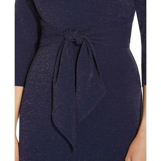 Coupon βοΈ Adrianna Papell Tie-Front Sheath π Dress Hunter π - Image 4