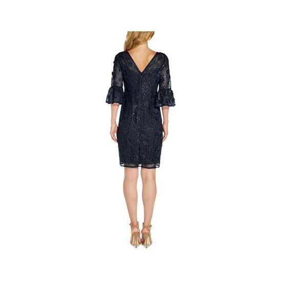 Cheapest β€οΈ Adrianna Papell Embellished Sheath π Dress Midnight π - Image 2